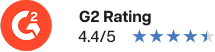 G2 rating: 4.4 out of 5