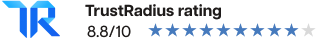 TrustRadius rating: 8.8 out of 10