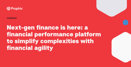 Next gen finance is here a financial preformance platform